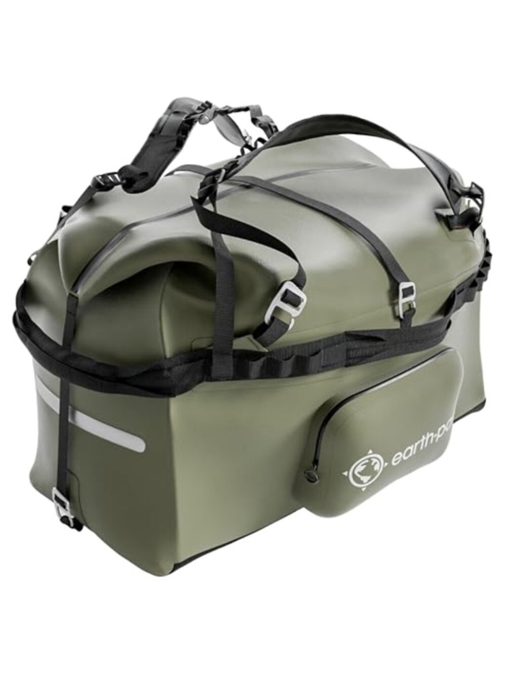 Waterproof Duffel Dry Bag 70L 1680D TPU Kayaking Camping